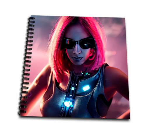 3dRose Cool Fantastic Cyborg Woman with red Hair in Special Glasses... - Drawing Books (db-377038-2) 3dRose Cool Fantastic Cyborg Woman with red Hair in Special Glasses... - Drawing Books (db-377038-2)