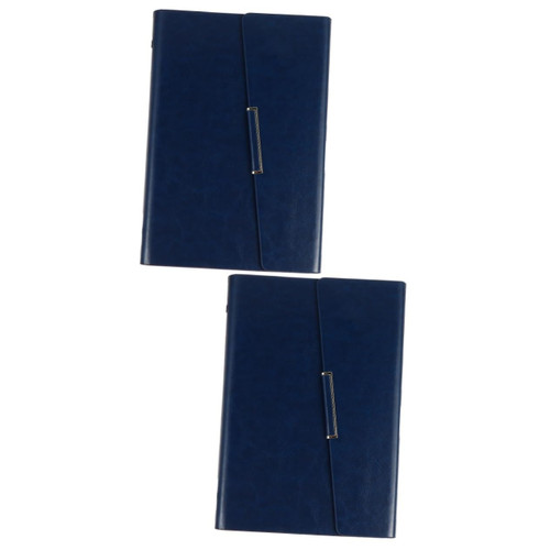 Ciieeo 2 Pcs Business Notebook 12 Month Notebook Weekly Planner Notebook Appointment Journal Notebook Agenda Notepad Office Notebook 2021 Planning Diary Student Schedule Detachable Pu