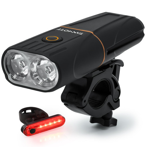 Bike Lights for Night Riding, USB Rechargeable Bike Light, Bicycle Headlight with Power Bank Function, Super Bright Mountain Bike Front Light Bike Lights for Night Riding, USB Rechargeable Bike Light, Bicycle Headlight with Power Bank Function, Super Bright Mountain Bike Front Light