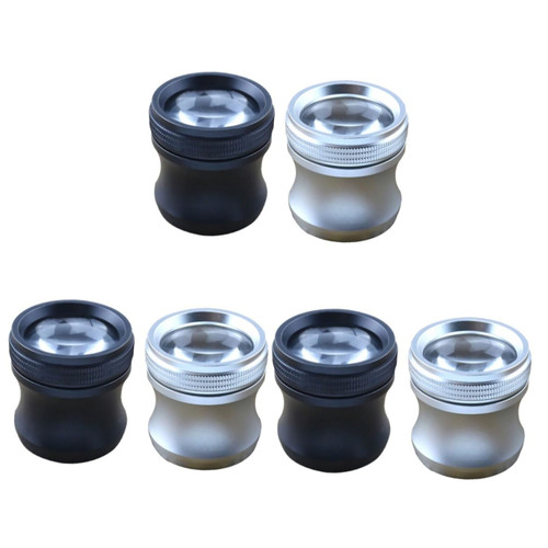 COHEALI 6 Pcs ... Magnifying Eyeglasses Jeweler Loupe Magnifying Glasses Loupe Magnifier Diamond Magnifying Glass Portable Reading Magnifier Jewelry Loupes Magnifying Lens Clock Desktop