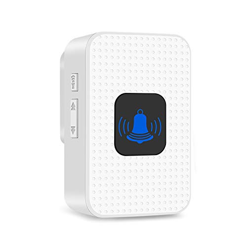 Tobfit Doorbell Chime, Indoor Chime Doorbell Receiver for Smart Wireless Security Doorbell, 5-Level Adjustable Volume with 55 Tune (White (Chime))