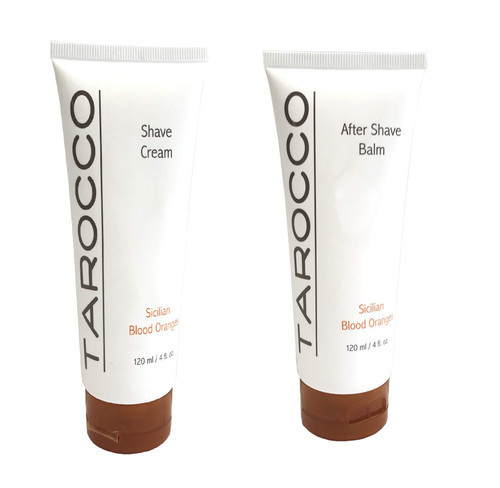 Tarocco Shave Cream and After Shave Balm 2 pack 120 ml / 4 fl oz each product Tarocco Shave Cream and After Shave Balm 2 pack 120 ml / 4 fl oz each product