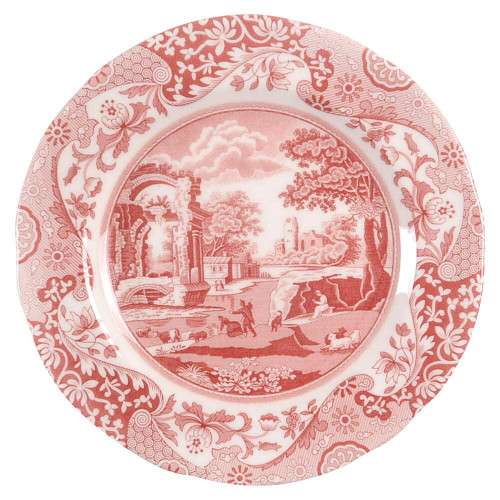 Spode Cranberry Italian Salad Plate