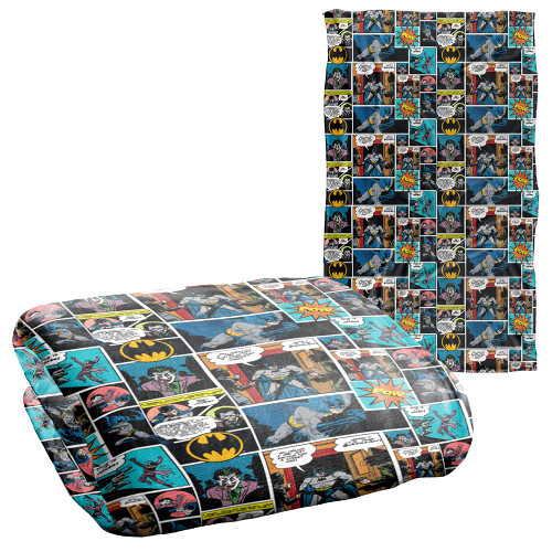 Batman Comic Pattern Silky Touch Super Soft Throw Blanket 36" x 58",Comic Pattern