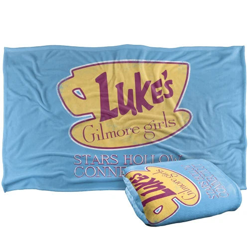 Gilmore Girls Lukes Cafe Sign Silky Touch Super Soft Throw Blanket 36" x 58"