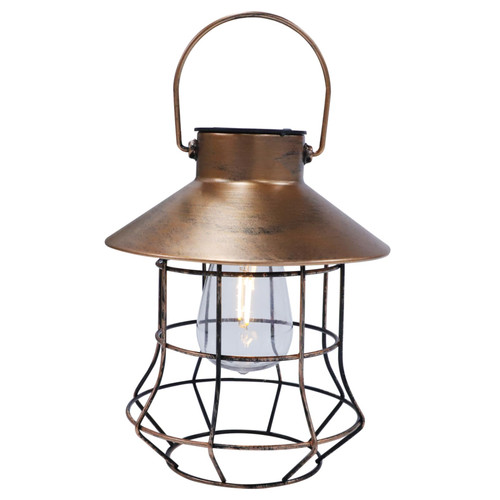 BESTOYARD Solar Decorative Lights Hanging Outdoor Lights Camping Lanterns Metal Solar Lantern Metal Hanging Solar Lantern Metal Lantern Light Outdoor Lanterns Led Night Light Wrought Iron