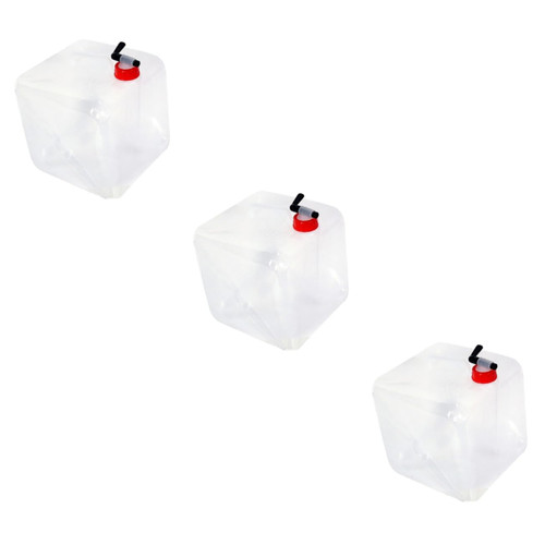 BESTOYARD 3pcs Outdoor Drinking Bucket Collapsible Water Container Outdoor Water Jug Travel Kettle Portable Water Kettle Folding Water Bottle Folding Water Bucket Camping Tool Folding Bucket