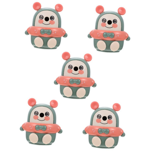 MAGICLULU 5pcs Pencil Sharpener Cartoon Pencil Cartoon Sharpener School Plastic Sharpener Pencil Cutter Eyeliner Sharpener Handheld Sharpener Students Sharpener Child Charcoal Abs Hand Crank