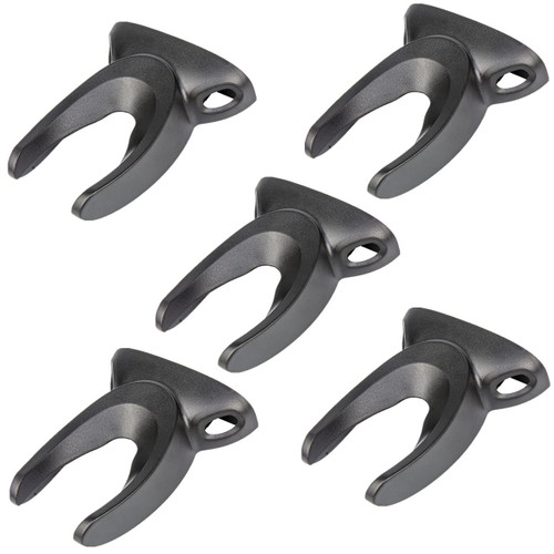 VENREA Universal Barcode Scanner Holder, Barcode Scanning Holder, Barcode Reader Rack Bracket Wall Mount Accessiors Fit for Most Scanner Barcode Scanners Label Readers (5pcs-Style U)