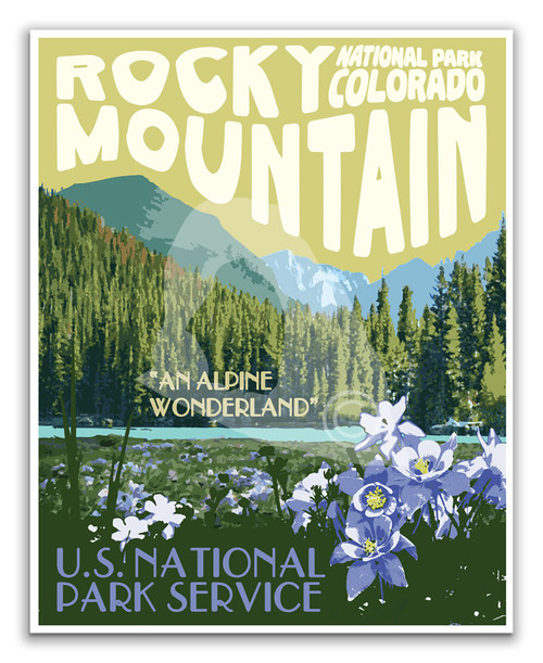 Rocky Mountain National Park Poster, Rocky Mountain National Park Print, Rocky Mountain Colorado Art, Wildflower Print (Canvas, Poster) (Poster, 18x24 Inches) Rocky Mountain National Park Poster, Rocky Mountain National Park Print, Rocky Mountain Colorado Art, Wildflower Print (Canvas, Poster) (Poster, 18x24 Inches)