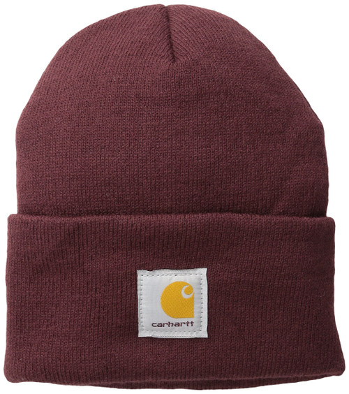 Carhartt Men's Knit Cuffed Beanie (Closeout), Port, One Size