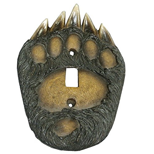LL Home Bear PAW Single Switch Cover Plate