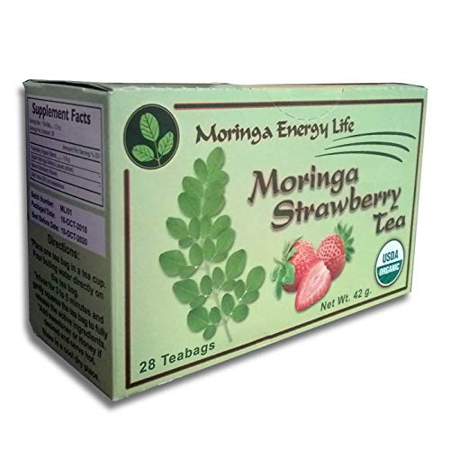 MORINGA STRAWBERRY TEA - USDA Organic - Nature´s Most Potent Botanical for Nutrients, Vitamins & Minerals Now in Strawberry! Boost your Energy and Wellness with this Delicious Moringa Tea MORINGA STRAWBERRY TEA - USDA Organic - Nature´s Most Potent Botanical for Nutrients, Vitamins & Minerals Now in Strawberry! Boost your Energy and Wellness with this Delicious Moringa Tea