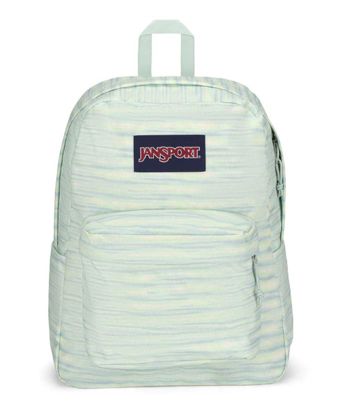 JanSport SuperBreak Backpack-Classic, 70S Space Dye Fresh Mint, One Size