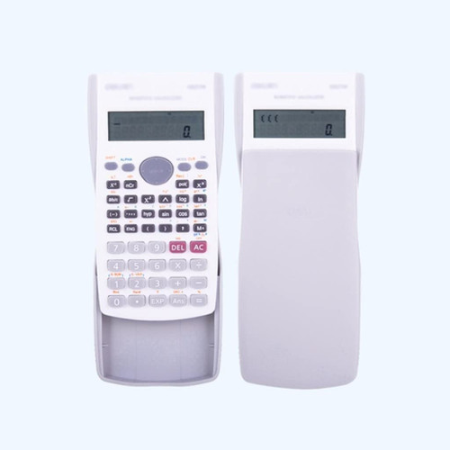 Desk Calculator,Standard Calculator,Scientific Calculator 2-Line Display 240 Functions with Sliding Back Cover for Financial College Student Portable Calculator