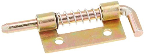 Uxcell Metal Locked Spring Loaded Security Barrel Bolt Latch, 5.5cm, 6 Piece