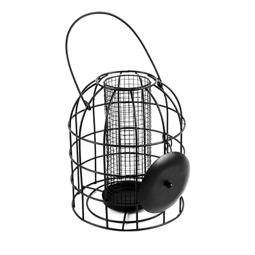Outside Birds Feeder Caged Tube Bird Feeder Iron Hanging Bird Outdoor Squirrel Proof Wild Bird Feeder Mesh Grid Tube Birds Cage for Store Home Indoor Hanging Suet Feeder Outside Birds Feeder Caged Tube Bird Feeder Iron Hanging Bird Outdoor Squirrel Proof Wild Bird Feeder Mesh Grid Tube Birds Cage for Store Home Indoor Hanging Suet Feeder