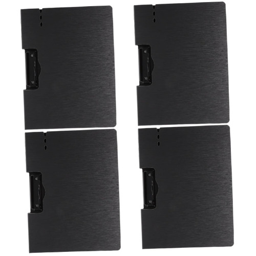 Ciieeo 4pcs Folder Folder Nurse Clipboard Plastic File Clip clipboard with Storage Folding Board Foldable Nurses Board File Folder tabs folders Plastic Document Folder a4 Portable pp Flat