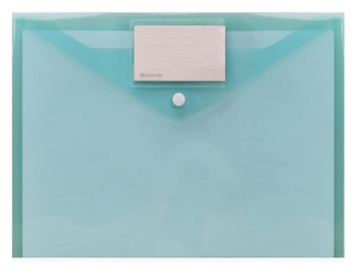 Office Folder* A4 Folders Document,File Folder,4 Pcs Transparent Jelly Color A4 File Storage Bag Button Close Folder Bag Office Plastic Folder Large Capacity Storage Wallet File folders (Color : Blu)