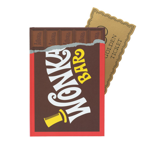Grupo Erik Willy Wonka Premium A5 Notebook | Wonka Bar | Bullet Journal | Notebooks A5 | Notepads A5 | A5 Notepad | Squared Notebook A5 | Squared Paper | Willy Wonka And The Chocolate Factory