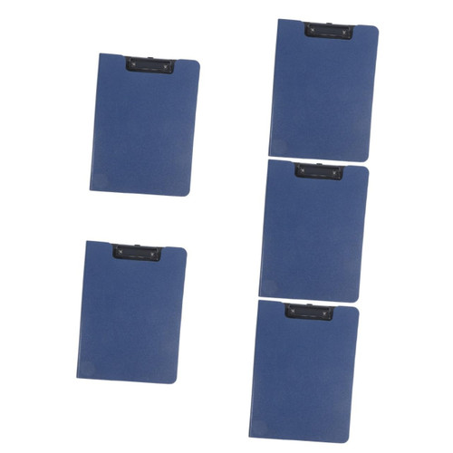 Ciieeo 5pcs Clipboard Clip Standard Clipboard Nurse Clipboard Clear Clipboard Small Clipboards Nursing Student Essentials Recycled Clipboard Foldable Clipboard Pp A4 Metal Cardboard