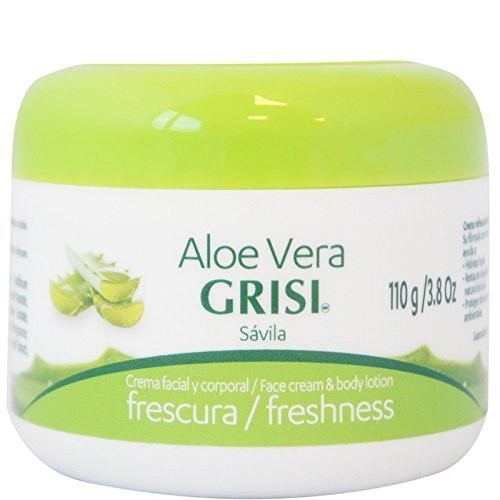 Grisi Aloe Vera Face Cream & Body Lotion Freshness, 3.8 oz (Pack of 5) Grisi Aloe Vera Face Cream & Body Lotion Freshness, 3.8 oz (Pack of 5)