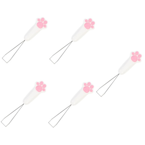 OSALADI 5pcs Key Puller Portable Keycap Remover Cute Keycap Puller Cat Claw Keycap Puller Keyboard Repairing Tools Portable Key Cap Puller Keyboard Keycap Remover Mechanical Rama Abs