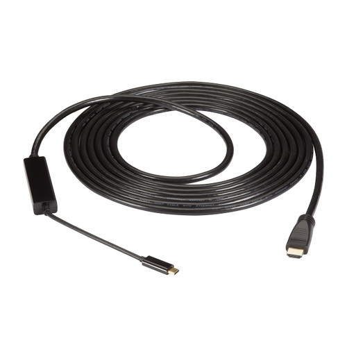 Black Box USB-C to HDMI Active Adapter Cable, 4K60, 16ft