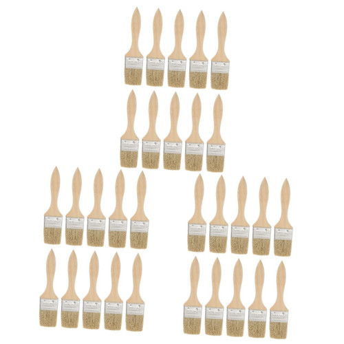 Ciieeo 30 Pcs Paint Brush Wool Brush Kids Kits Paintbrush Graffiti Paint Brush Furniture Brush Paint Nylon Paint Brush Flat Chip Paint Brush Varnishes Brush Child Mixed Silk House Wooden Ciieeo 30 Pcs Paint Brush Wool Brush Kids Kits Paintbrush Graffiti Paint Brush Furniture Brush Paint Nylon Paint Brush Flat Chip Paint Brush Varnishes Brush Child Mixed Silk House Wooden