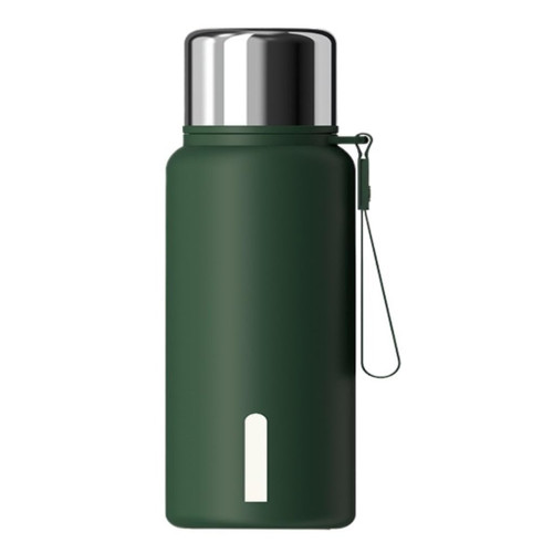 ARMED Thermos Cup New Stainless Steel Insulated Water Cup, Outdoor Sports Portable Student Water Cup, Office Business Water Cup Thermo Cup (Color : Green, Size : A)