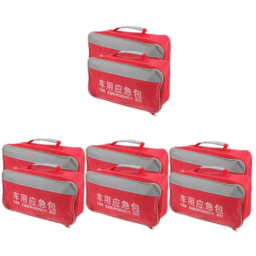 INOOMP 8 Pcs small medicine bag empty first aid bag office first aid kit first aid kit for car first aid kit for home small first aid kit first aid kit bag cloth travel outdoor handbag