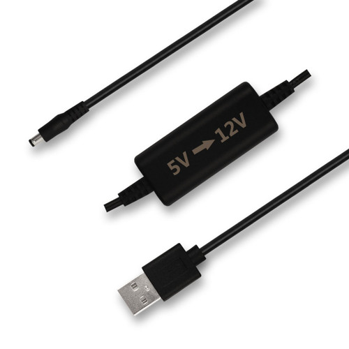 KUNCAN Dc 5v to Dc 12v Converter Step Up Voltage Converter 5ft Am to Dc 5.5 x 2.1mm