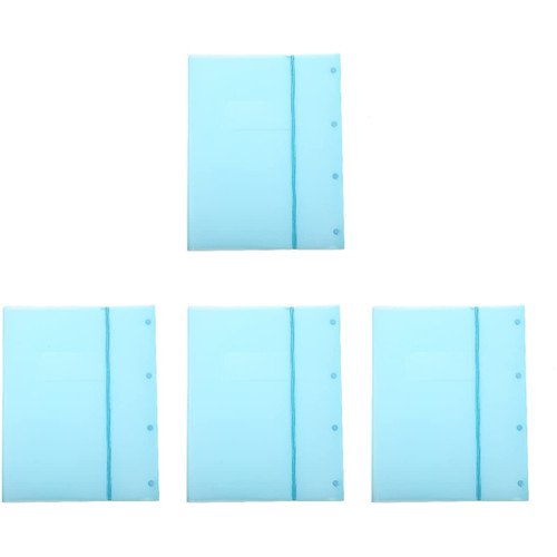 Ciieeo 4pcs a3 Folder Paper File Folder Office File Folder Document File Folder Document folders Printed File Folder Business File Coupon Information Booklet Plastic Scalable Student