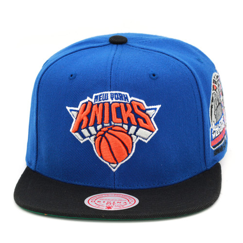 Mitchell & Ness New York Knicks All Star Color Snapback Hat Adjustable Cap HWC - Royal/Black Mitchell & Ness New York Knicks All Star Color Snapback Hat Adjustable Cap HWC - Royal/Black