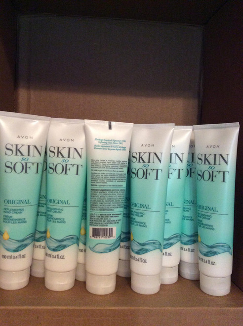 Avon Skin So Soft Original Replenishing Hand Cream lot 10 pcs.