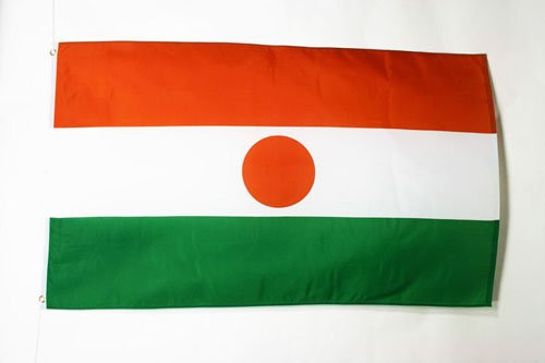 AZ FLAG Niger Flag 3' x 5' - Nigerian Flags 90 x 150 cm - Banner 3x5 ft
