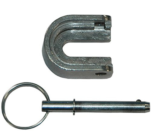 T&T Tools Slide Adapter Stop and Pin for the Mighty Probe, Insulated Metal Soil Probe - Mini Slide Hammer Probe, Adapter Piece for Probing Rod, T-Handle Steel Rods, Landscaping Tools