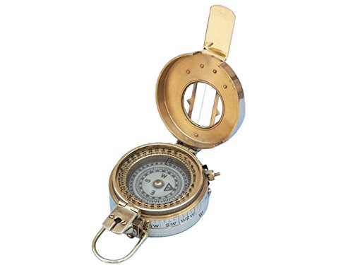 NAUTICALMART Brass Compass