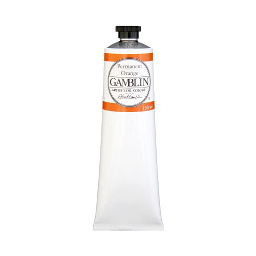 Gamblin Artist Oil, 150ml Tube, Mono Orange (2505)
