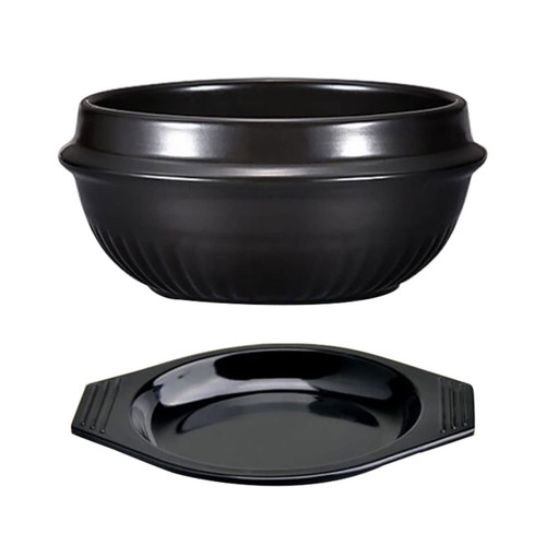 GOOHOCHY 1 Set Bibimbap pot Hot Pot Clay Pots casserole clay pot for cooking Casserole Cookware Ceramic Casserole ceramic covered stockpots Ramen Pan ceramics South Korea Braised Chicken