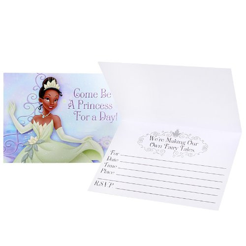 Disney Princess and the Frog Invitations (8) by Hallmark