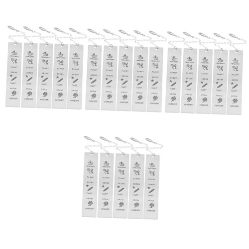Abaodam 20 Pcs Metal Bookmark Gift Bookmark Teacher's Day Present Men's Gift Vintage Gifts Reader Gifts Personalized Bookmarks Bookmark for Reader Students Bookmarks Leaves Souvenir Books