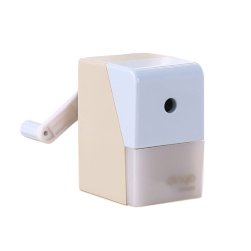 HEIMP Portable Pencil Sharpener,Desktop Hand Crank Pencil Sharpener, Automatic Pencil Feed?Pencil Sharpener Manual Pencil Sharpener (Color : B)