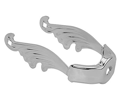 Lowrider Bike Spring Fork Wing Extended Crown Chrome.