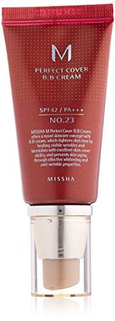 MISSHA M Perfect Cover BB Cream No.23 Natural Beige SPF42 PA+++ (50ml)