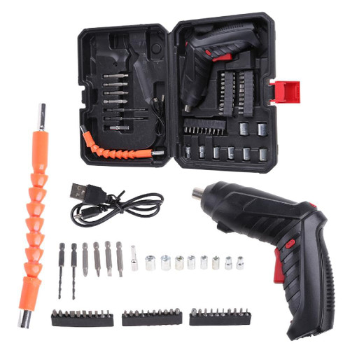 Drill Electric Screwdriver Electric Hand Drill Electric Hammer Cordless Drill Electric Screwdriver DIY Household Electri Wing Nut Driver