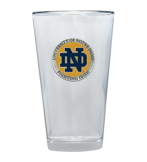 Heritage Pewter Notre Dame Pint Water Glass | 16 Ounce Water Glass | Intricately Crafted Metal Pewter