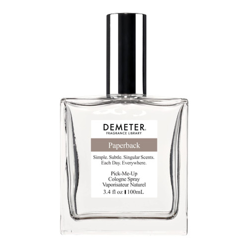 Demeter Paperback 3.4 Oz Cologne Spray Fragrance Library Demeter Paperback 3.4 Oz Cologne Spray Fragrance Library