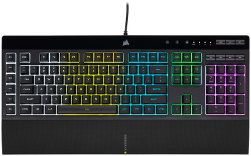 Corsair K55 RGB PRO Wired Gaming Keyboard (Renewed)