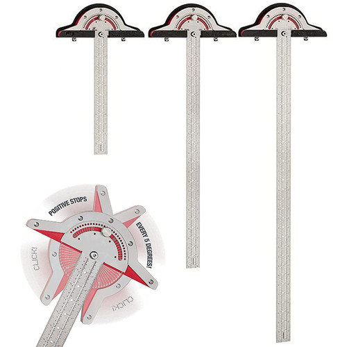 2021 New Angle Protractor Finder Two Arm Woodworking Ruler Angle Measure Tool, Adjustable Woodworkers Edge Ruler (10in) 2021 New Angle Protractor Finder Two Arm Woodworking Ruler Angle Measure Tool, Adjustable Woodworkers Edge Ruler (10in)